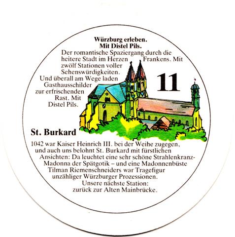 tauberbischofsheim tbb-bw distel wrz II 8b (rund215-11 st burkard)